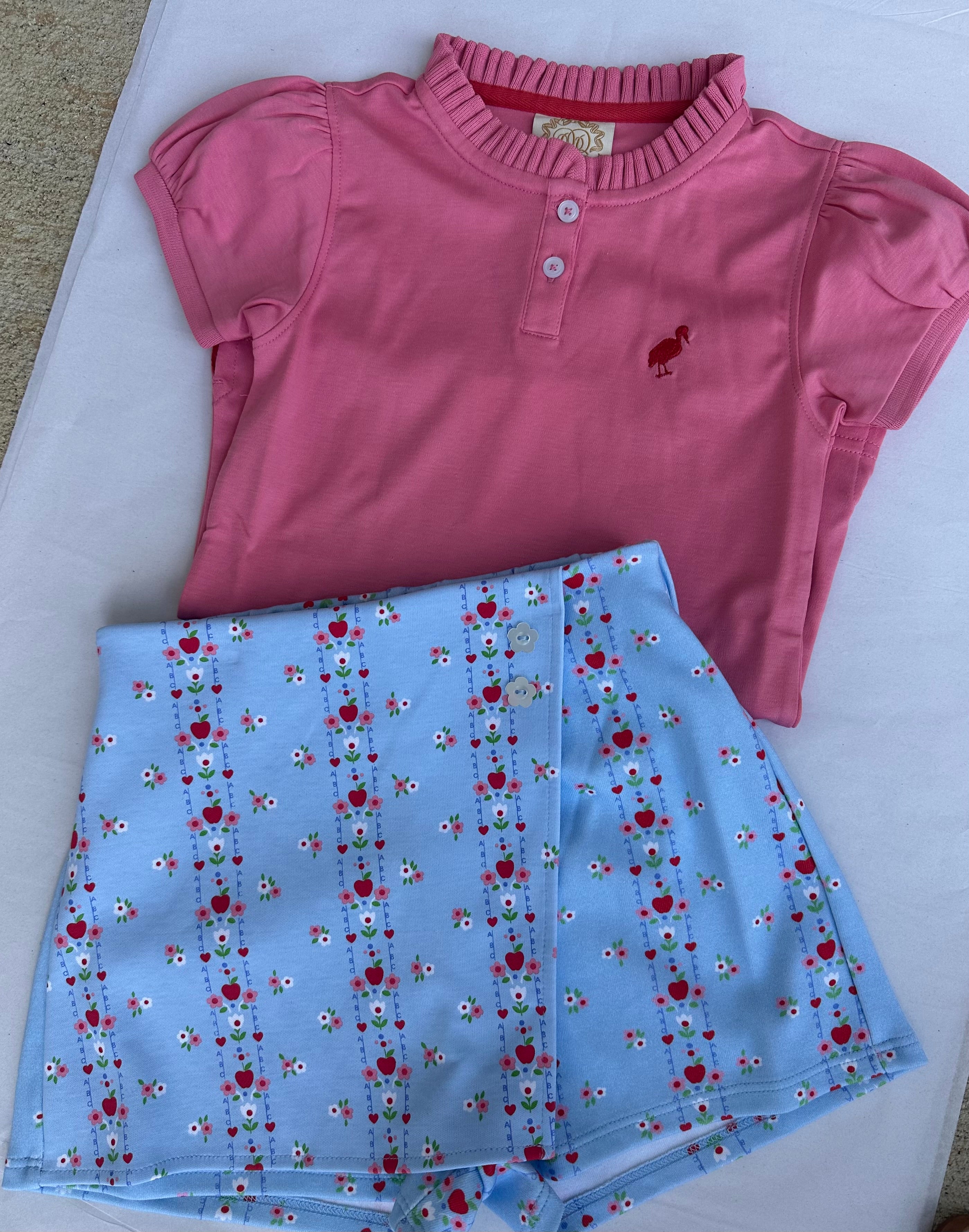 Stella Skort- First Day Flowers