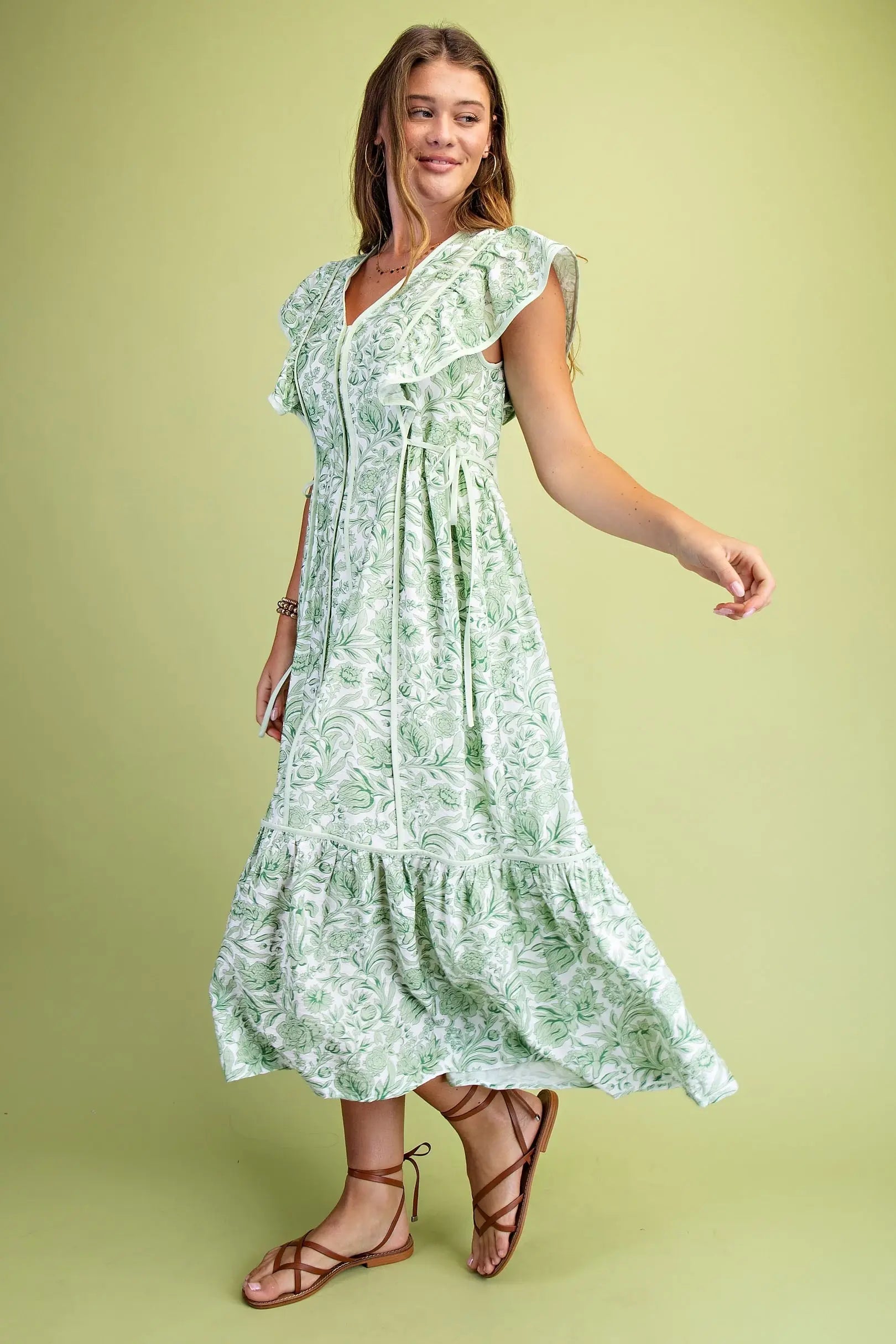 Mint Green Mix Dress