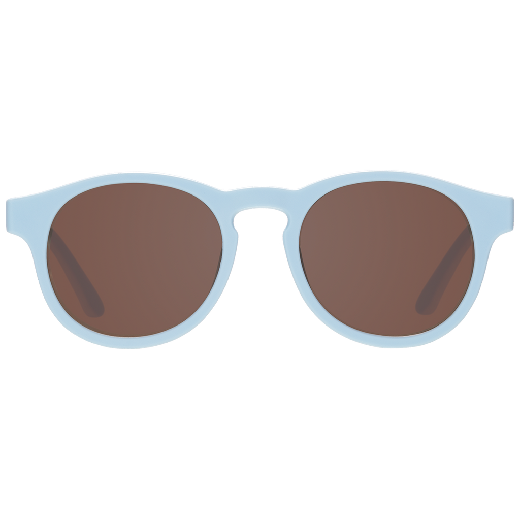 Baby and Kids Baby Blue Keyhole sunglasses with Amber Lens
