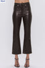 Lennon High Rise Boot Coated Mocha