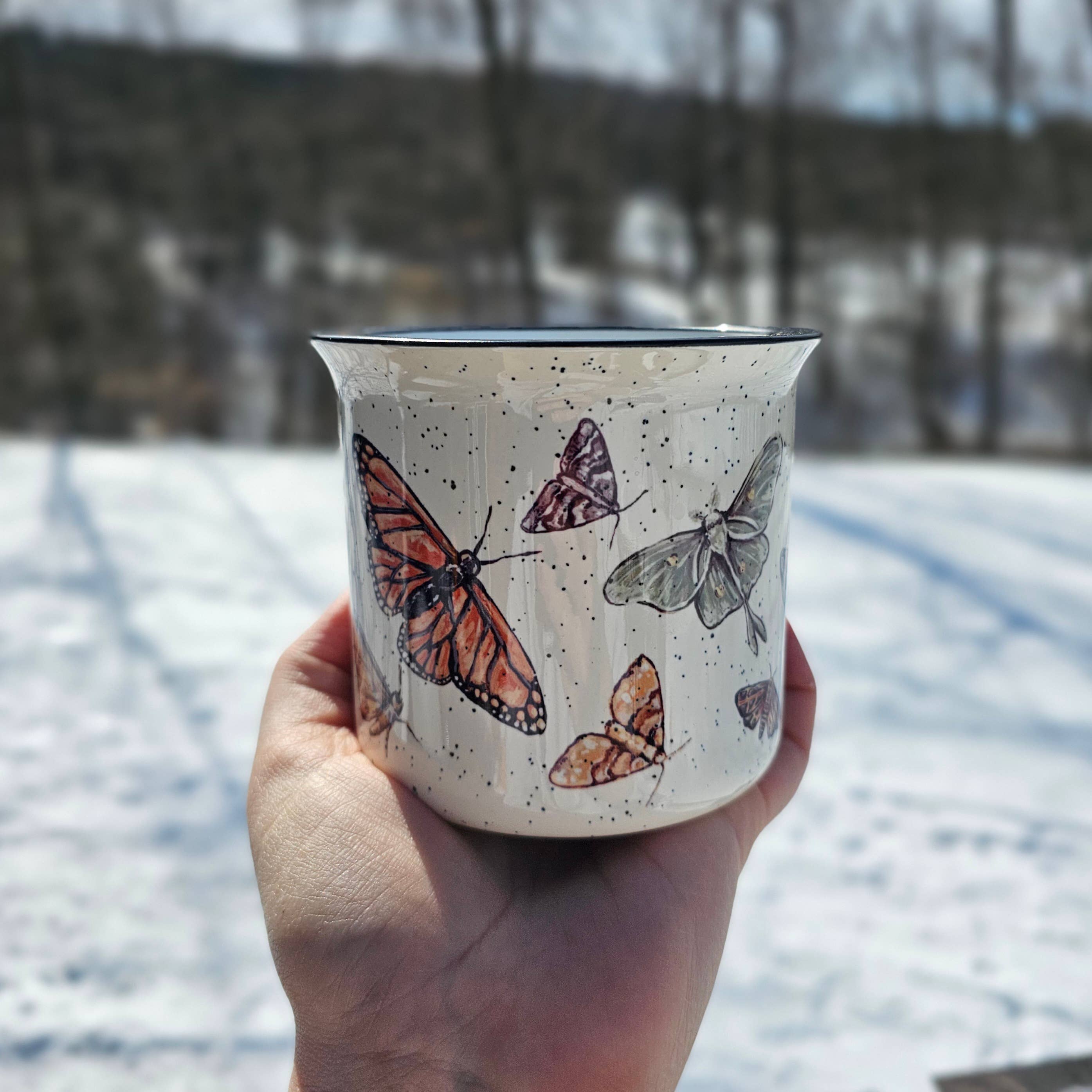 Butterfly and Moth Lover Mug - Little Jill & Co.