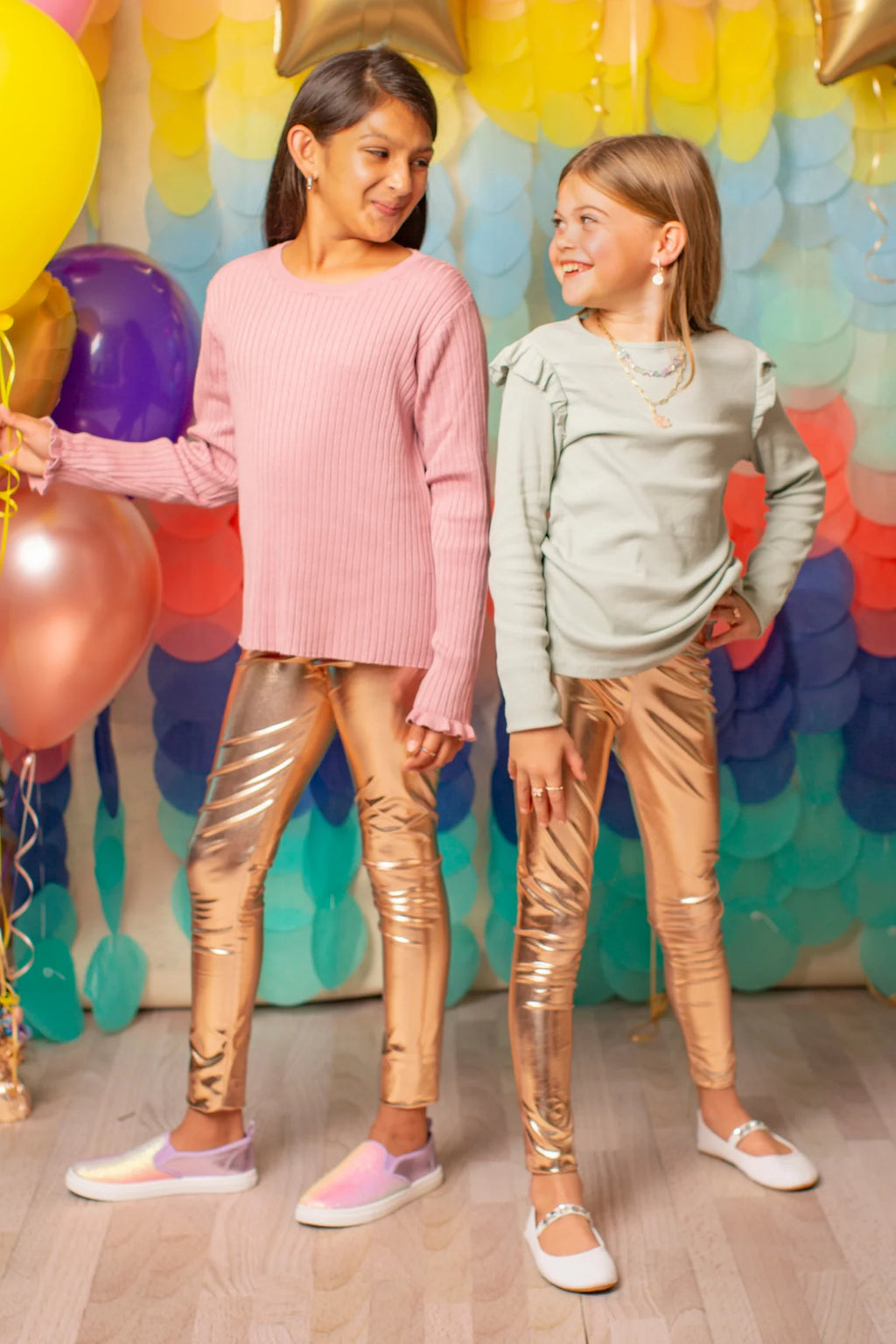 Love Life Legging Gold - Little Jill & Co.