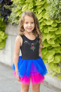 Nordic Autumn Tutu Dress