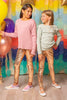 Love Life Legging Blue Metallic