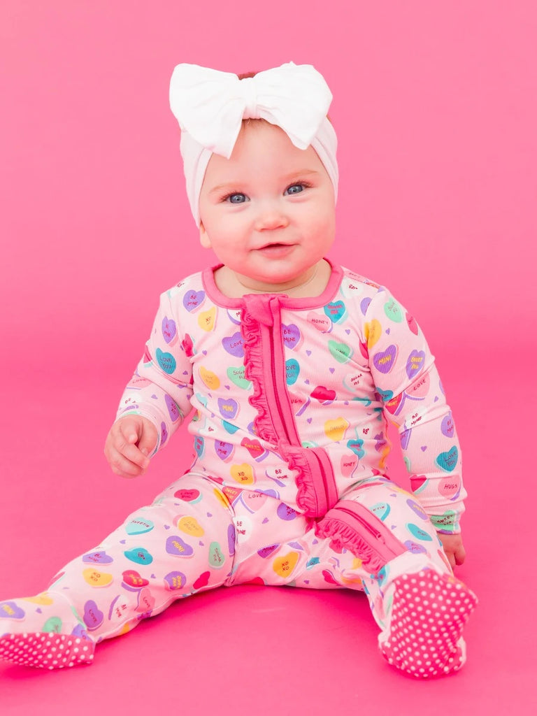 Be My Val. 1pc Footie PJ