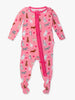 Pink Puppy 1pc Footie PJ