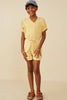 Girls Garment Washed Cargo Patch Pocket Set