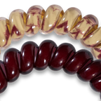 Spiral Hair Coils | Large | Florida State Univ. Hair Ties