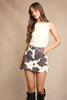 LOW WAIST MINI SKIRT