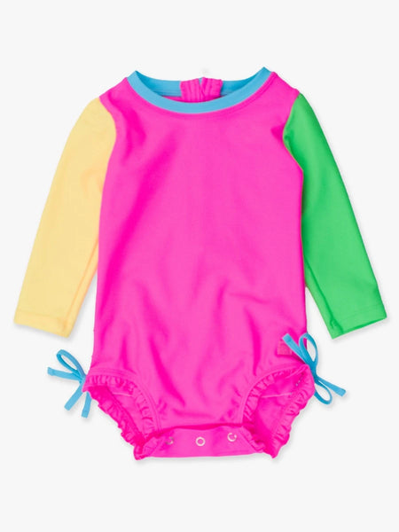 Color Block LS 1pc Rash Guard