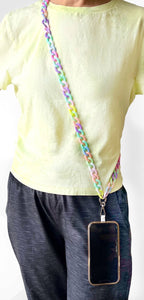 Pastel Phone Candy Chain Lanyard Strap Cross Body Universal