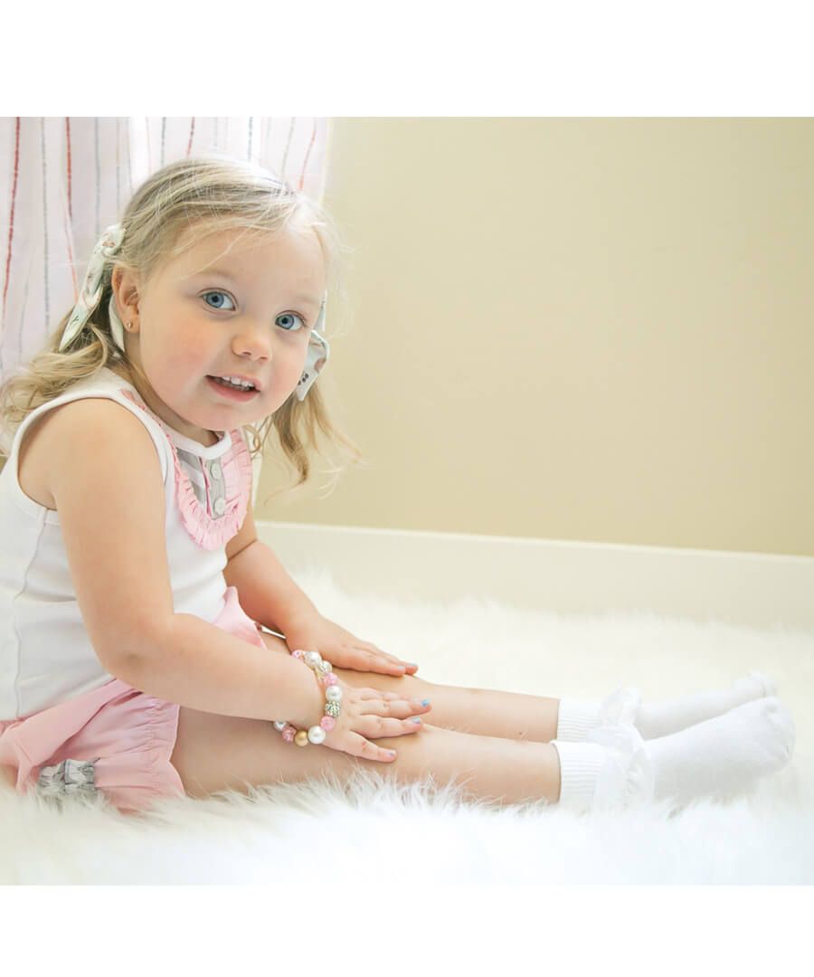 Jefferies Socks Misty Ruffle Lace Turn Cuff - Little Jill & Co.