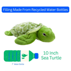 Earth Keeperz Sea Turtle small 10" - Little Jill & Co.