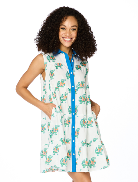 The Gators Poplin Tank Dress