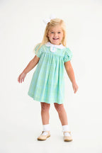 Pelham Bay Plaid (Green) Mary Dal Dress