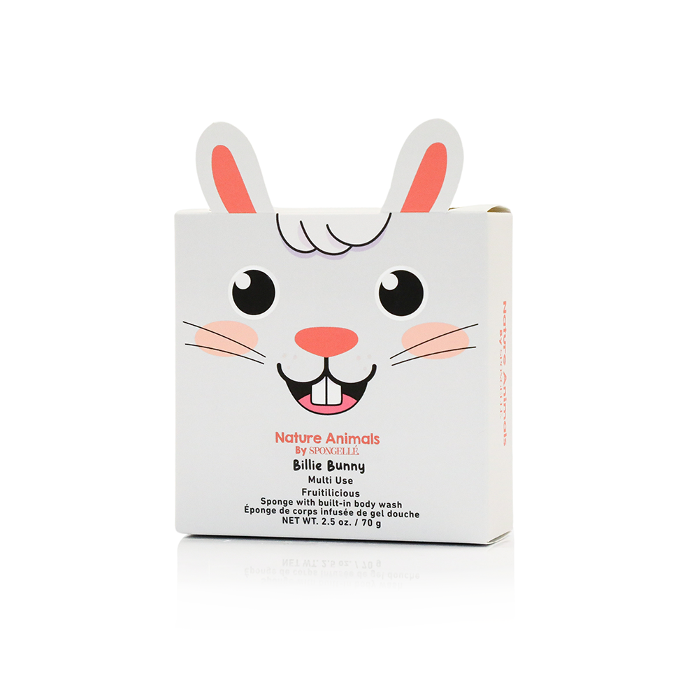 Billie Bunny Nature Animals Sponge  | Kids | Easter 2026 - Little Jill & Co.