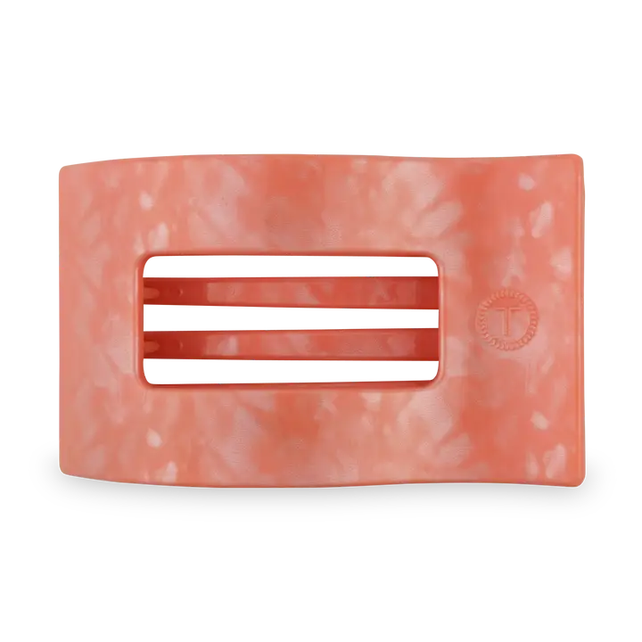 Flat Rectangle Hair Clip | Large | Dreamsicle