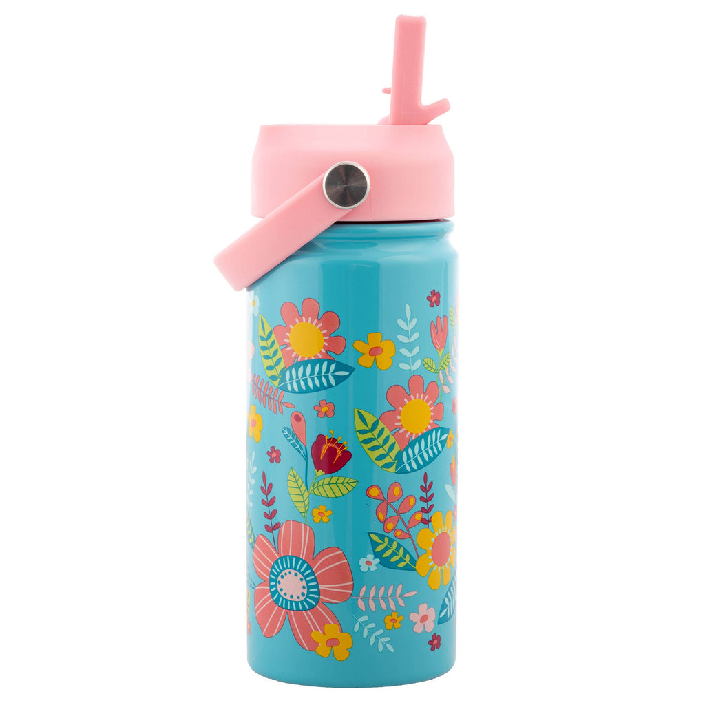 Insulated Stainless Steel Water Bottle with Handle - Little Jill & Co.