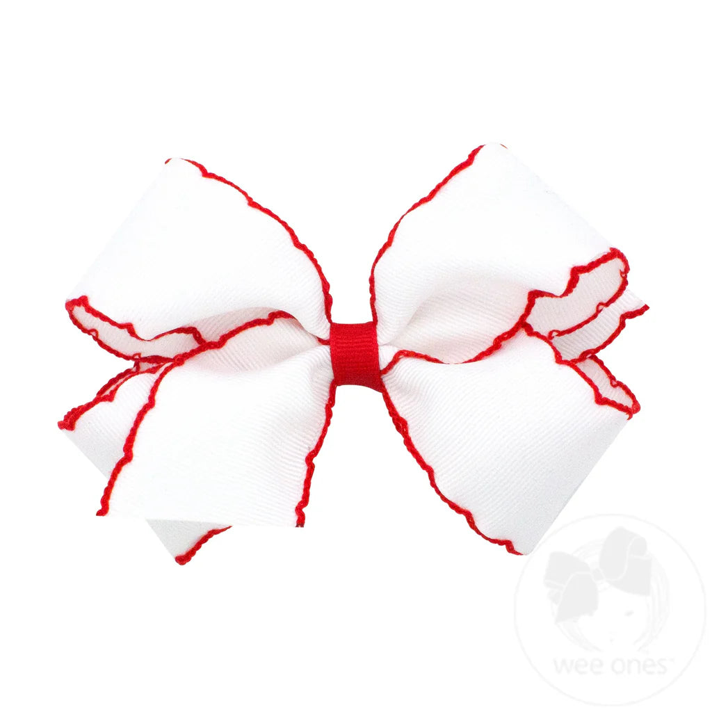 King Moonstitch Basic Bow - Little Jill & Co.