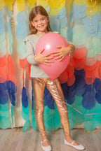 Love Life Legging Gold - Little Jill & Co.