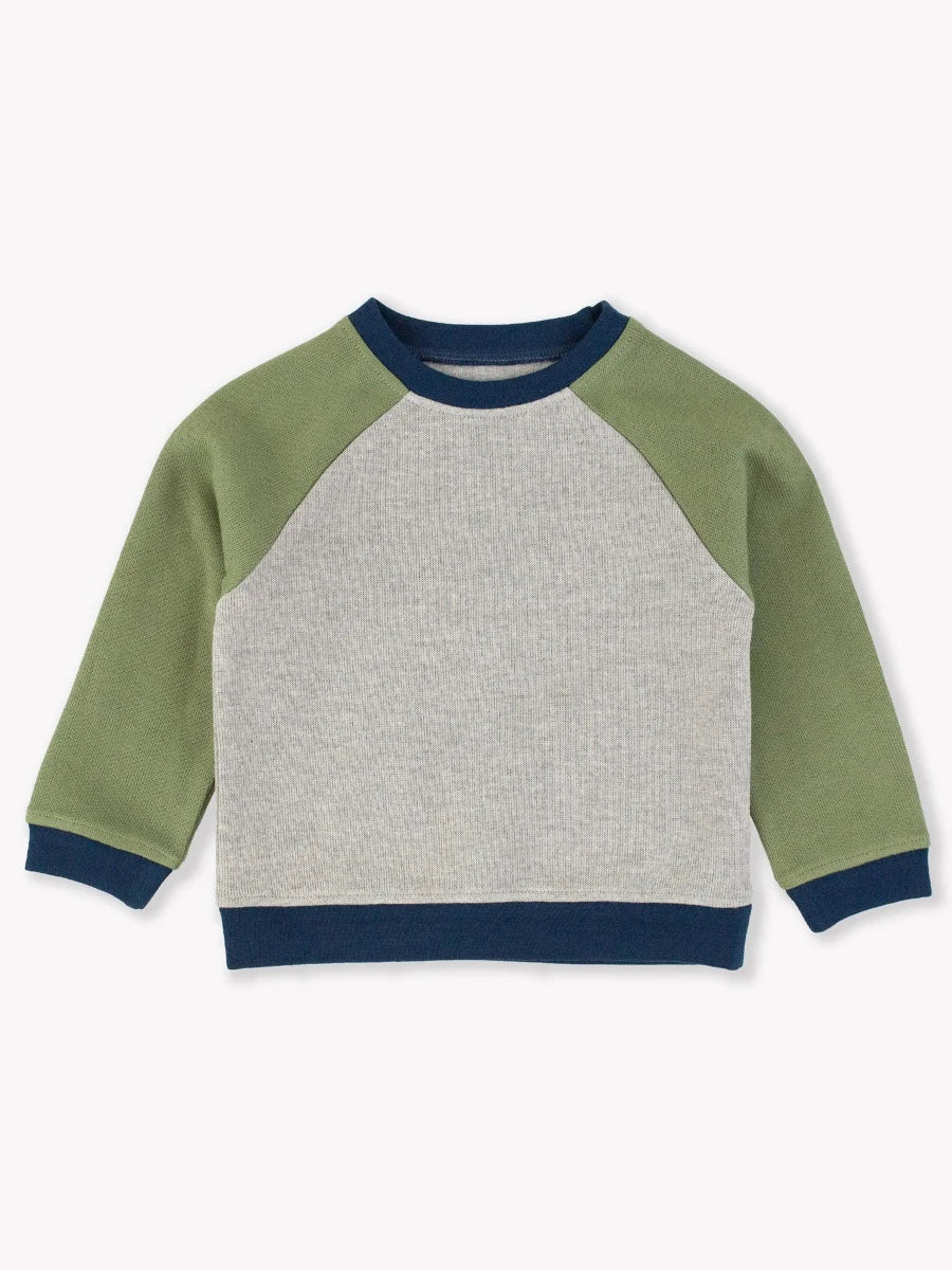 Knit Raglan Sweatshirt - Little Jill & Co.