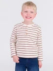Knit LS Henley Tee - Little Jill & Co.