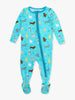 Puppy 1pc Footie PJ Blue