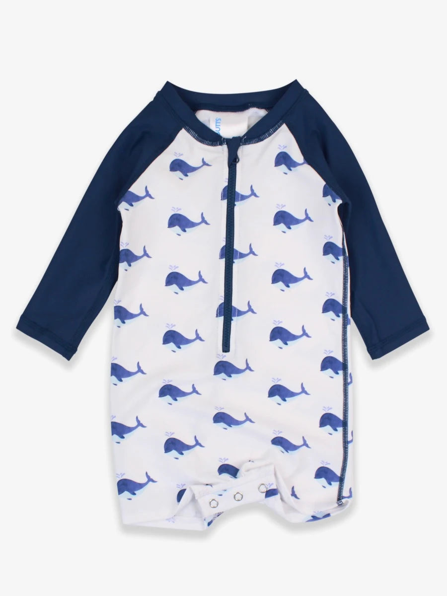 One Piece Whale LS Rash Guard