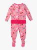 Pink Puppy 1pc Footie PJ