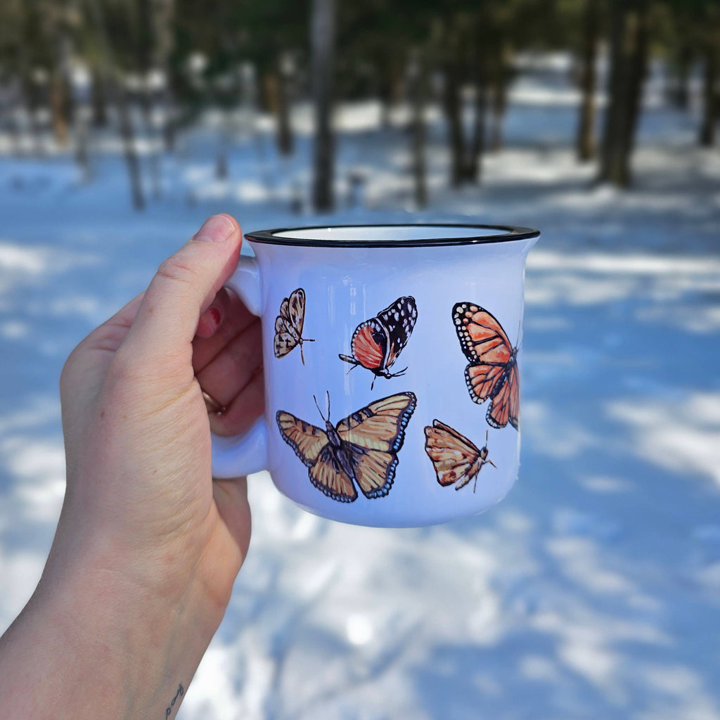 Butterfly and Moth Lover Mug - Little Jill & Co.