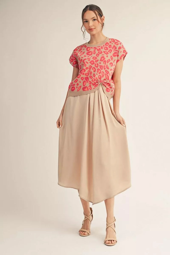 Jodifl Sweater Hot Pink - Little Jill & Co.