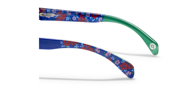 Bee Blue/Floral