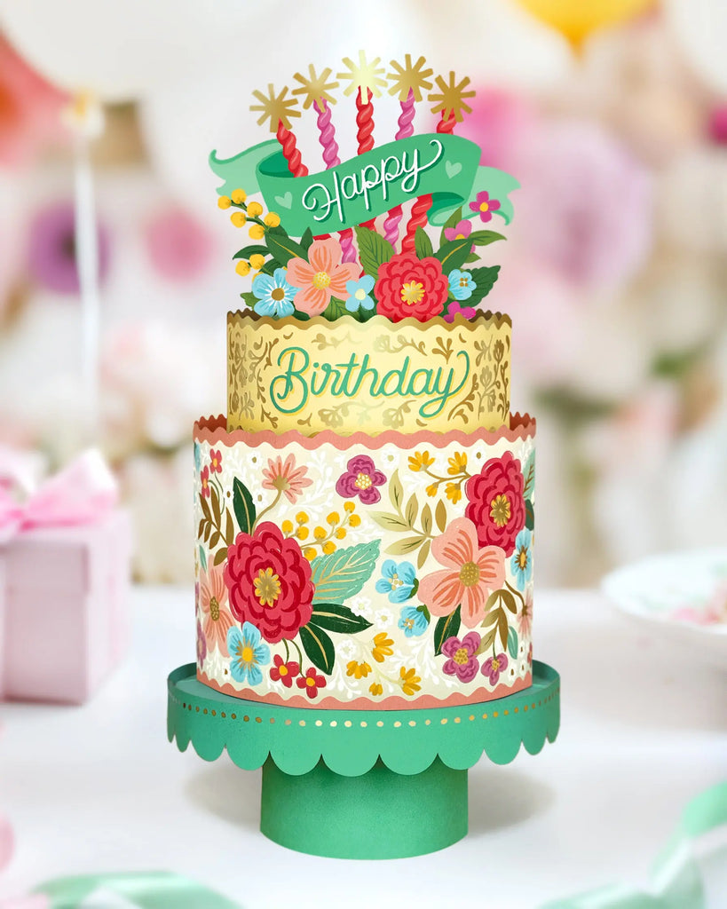 Blooming Birthday Cake