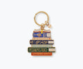 Book Club Enamel Keychain