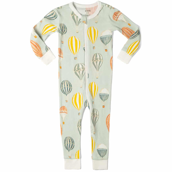 Vintage Balloons Zip PJ