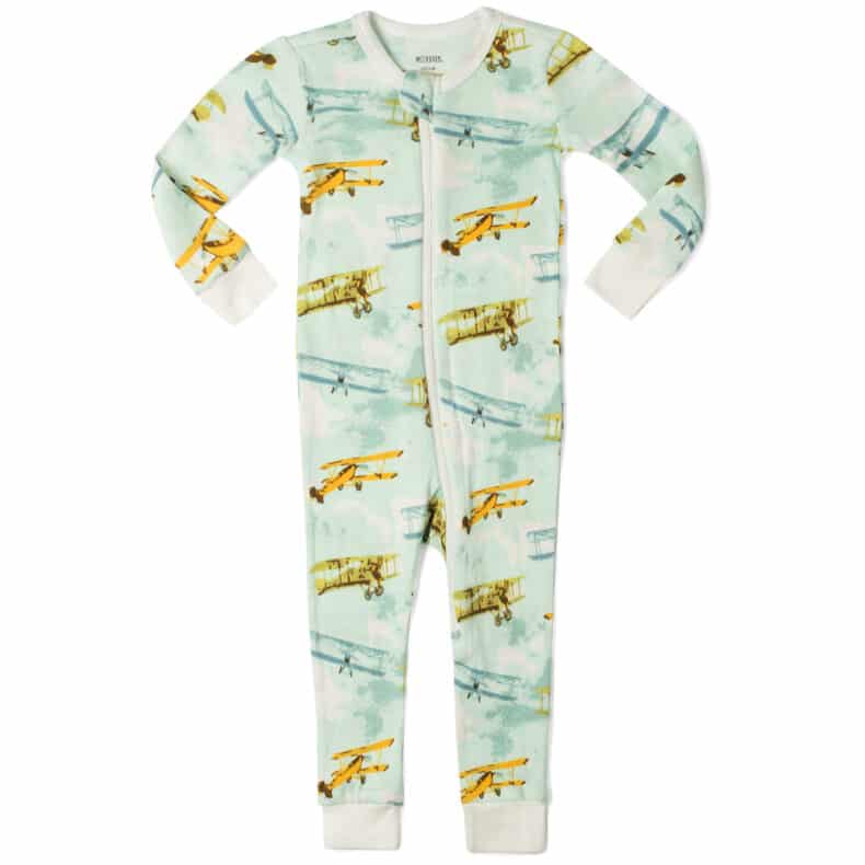 Vintage Planes Zip PJ