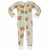 Highland Cow Bamboo Zip PJ