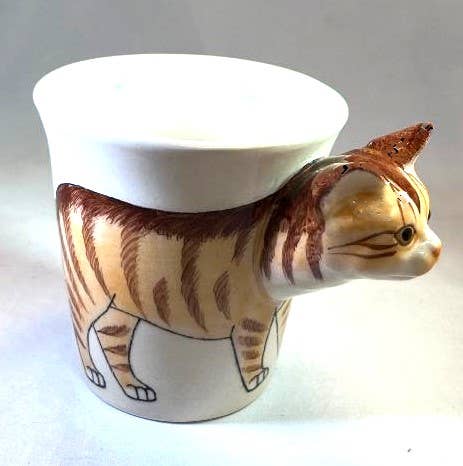 Mug, Cat Orange Tabby