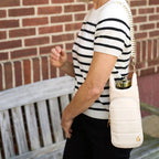Ivory Vegan Leather HydroBag® with Strap Bundle - Little Jill & Co.