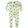 Planes Zip Footed Romper