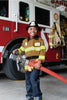 Firefighter With Accessories
