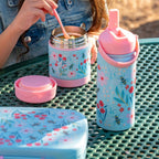 Insulated Stainless Steel Water Bottle with Handle - Little Jill & Co.
