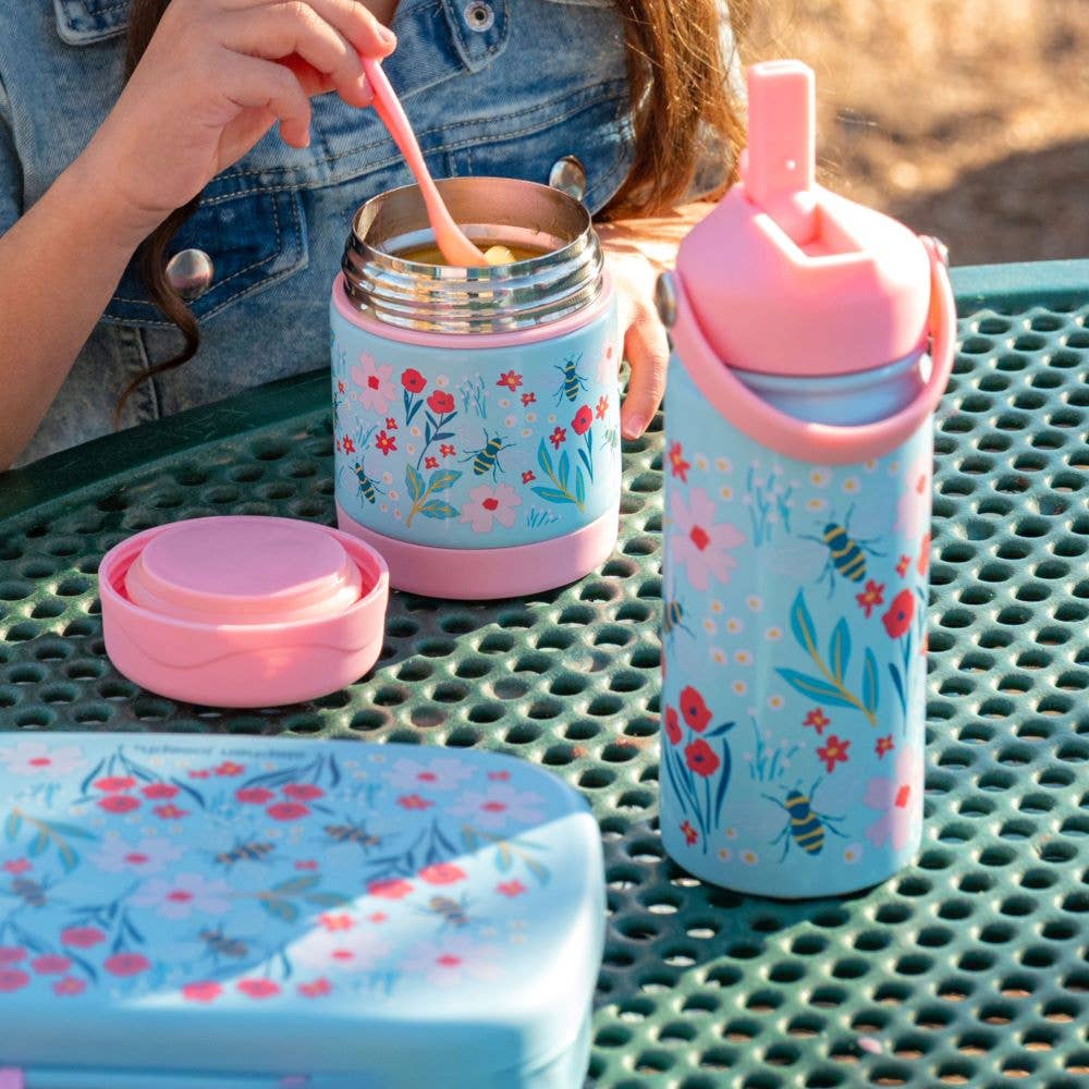 Insulated Stainless Steel Water Bottle with Handle - Little Jill & Co.
