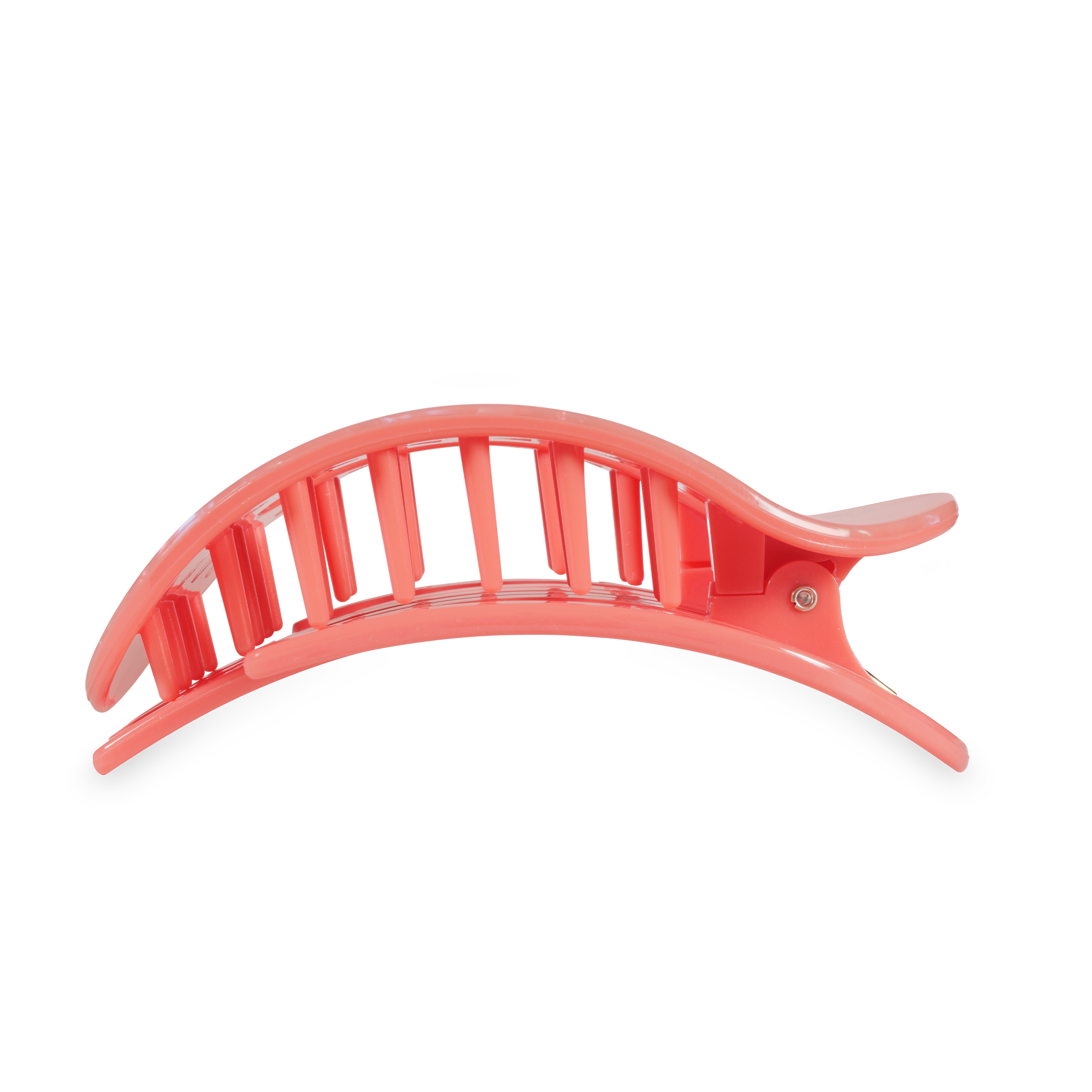 Flat Round Hair Clip | Large | Dreamsicle - Little Jill & Co.