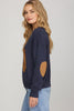 LONG SLEEVE HORSE PATTERN SWEATER - Little Jill & Co.