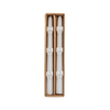 White Bow Candlestick