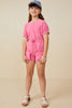 Girls Garment Washed Cargo Patch Pocket Set
