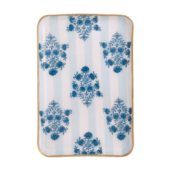 Floral Stripe Tidbit