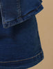 Ladies Denim Sleeveless Tank Top and Shorts Sets 16881