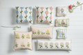 White Floral Embroider Pillow